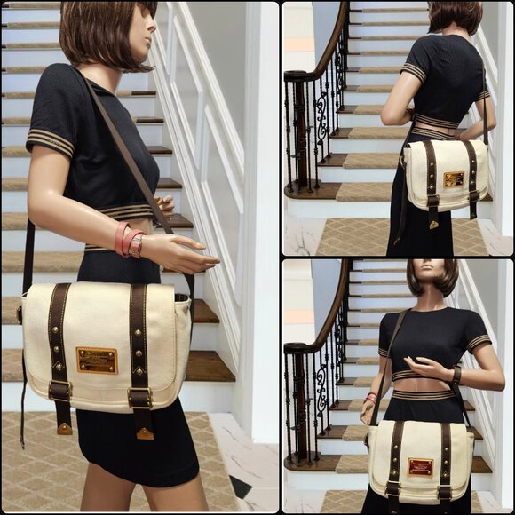 Louis Vuitton  Antigua Besace PM Messenger Bag - Picture 17 of 17